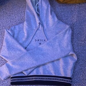 SikSilk Light Gray Women's Hoodie